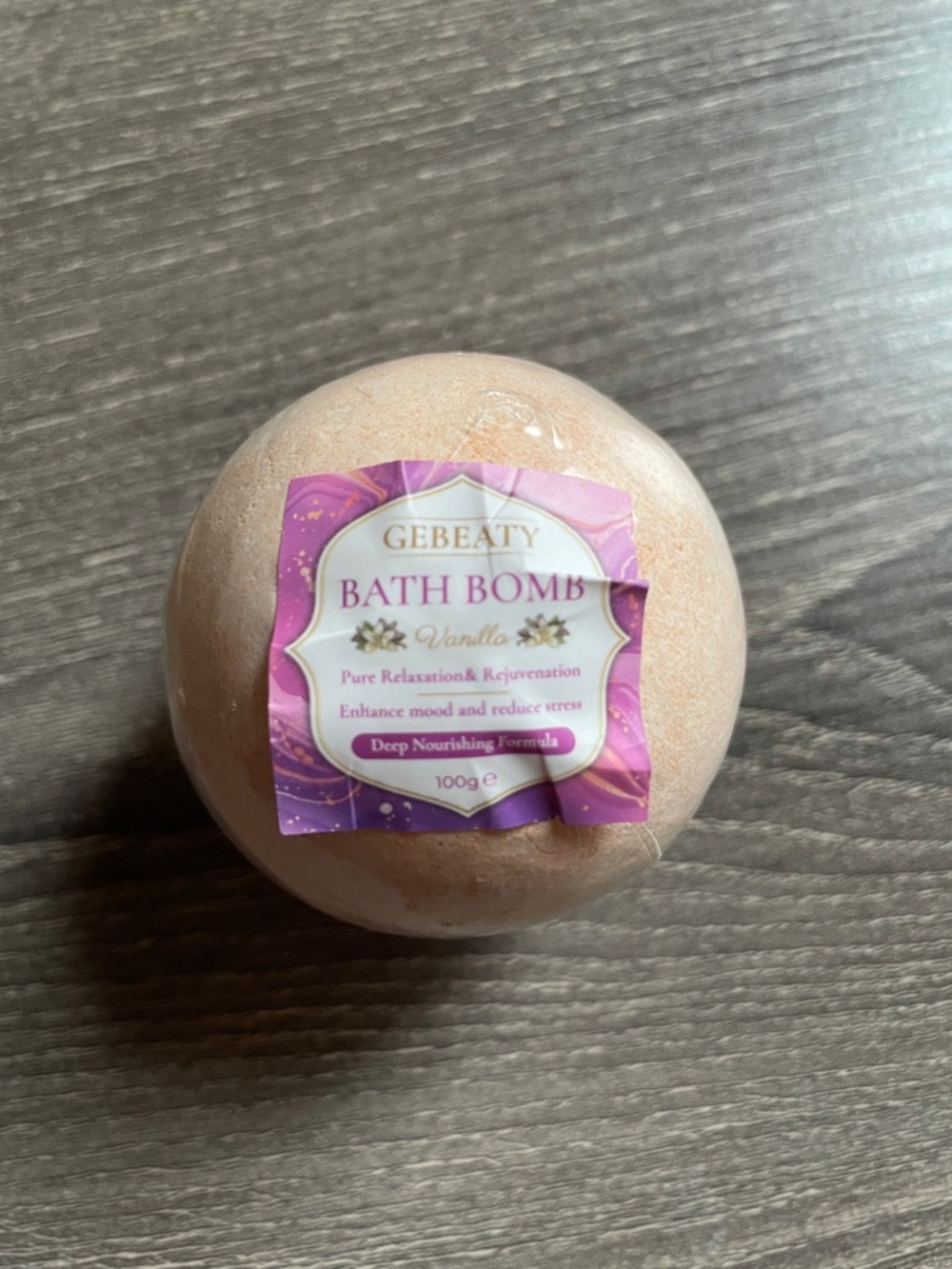 FREE WITH PURCHASE -Vanilla Bath Bomb